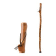 Brazos™ Sapling American Hardwood Free-Form Walking Stick with Compass, 55-Inch Height, Brown Brazos™