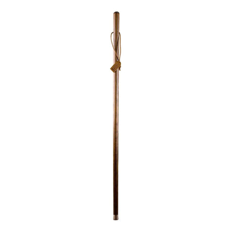 Brazos™ Traditional Straight Pine Handcrafted Walking Stick, 48-Inch, Brown Brazos™ Free Form