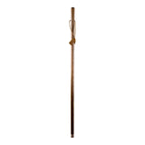 Brazos™ Traditional Straight Pine Handcrafted Walking Stick, 55-Inch, Brown Brazos™ Free Form