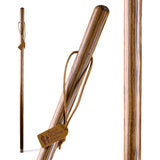 Brazos™ Traditional Straight Pine Handcrafted Walking Stick, 55-Inch, Brown Brazos™ Free Form