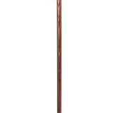 Brazos™ Traditional Straight Pine Handcrafted Walking Stick, 55-Inch, Red Brazos™ Free Form