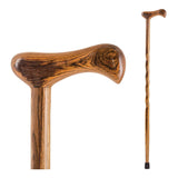 Brazos™ Twisted Bocote Cane with T-Handle, 37-Inch Height Brazos™ Twisted