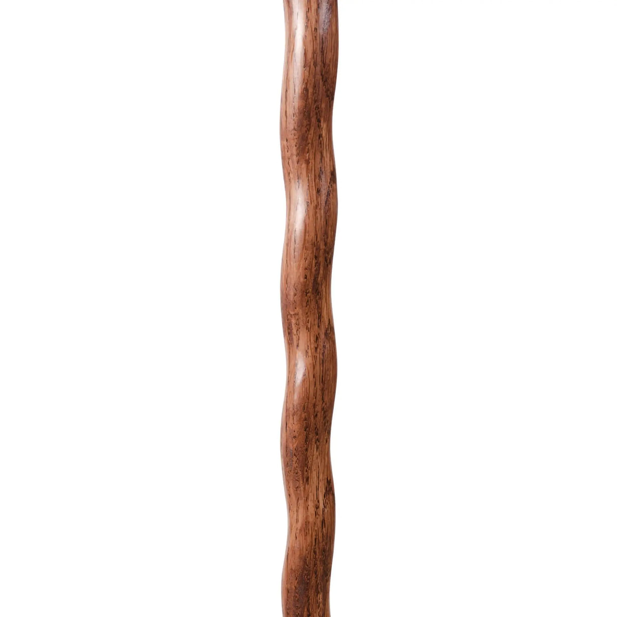 Brazos™ Twisted Oak Backpacker Handcrafted Walking Stick, 48-Inch Height, Red Brazos™ Twisted