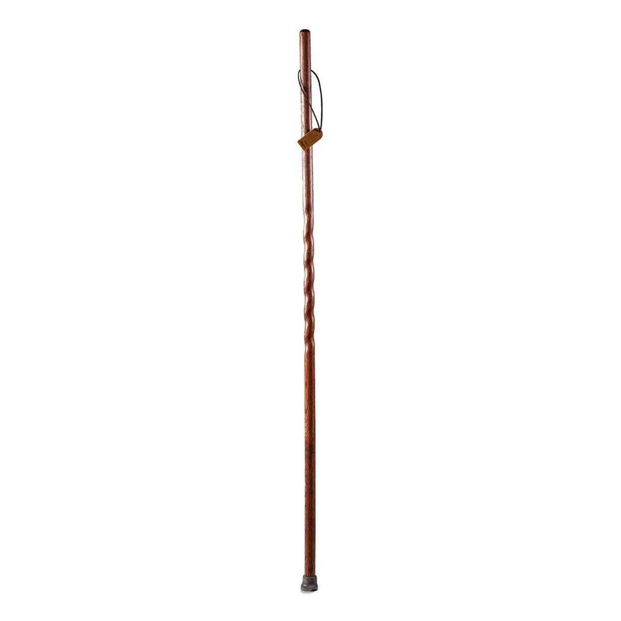 Brazos™ Twisted Oak Trekker Handcrafted Walking Stick, Red, 55-Inch Brazos™ Twisted Trekker