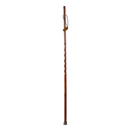 Brazos™ Twisted Oak Trekker Handcrafted Walking Stick, Red, 55-Inch Brazos™ Twisted Trekker