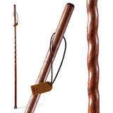 Brazos™ Twisted Oak Trekker Handcrafted Walking Stick, Red, 55-Inch Brazos™ Twisted Trekker