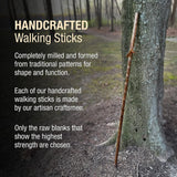 Brazos™ Twisted Oak Trekker Handcrafted Walking Stick, Red, 55-Inch Brazos™ Twisted Trekker