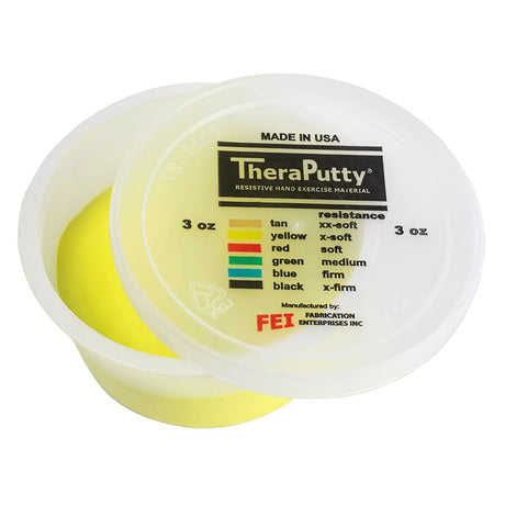 CanDo® TheraPutty™ Exercise Material, Yellow, Extra-Soft, 3 oz. CanDo® TheraPutty®