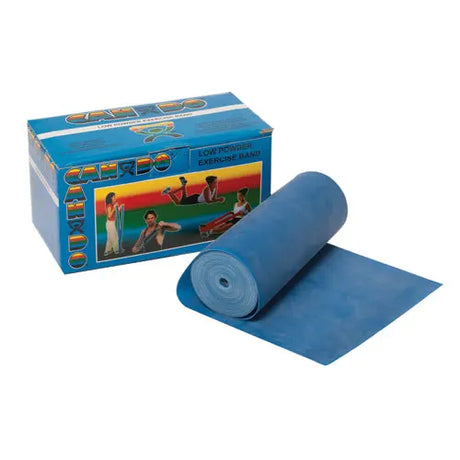 Cando Exercise Band Blue Heavy 6-Yard Roll Movility LLC- CM