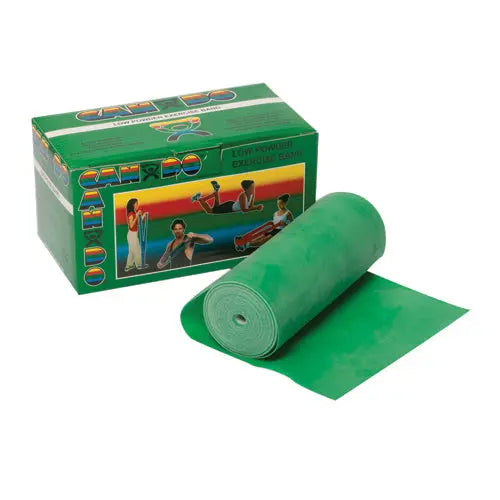 Cando Exercise Band Green Medium  6-Yard Roll Movility LLC- CM