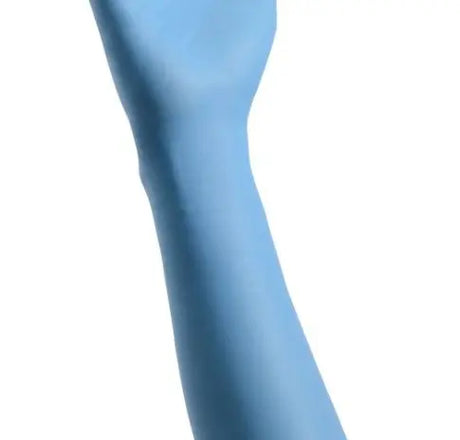 Cardinal Health™ Decontamination Extended Cuff Length Exam Glove, Large, Blue Cardinal Health™ Decontamination