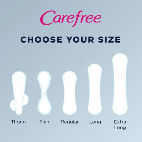 Carefree® Acti-Fresh® Regular Liners Carefree® actifresh®