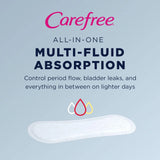 Carefree® Acti-Fresh® Regular Liners Carefree® actifresh®