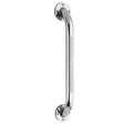 Carex Textured Chrome Wall Grab Bar 12 Carex