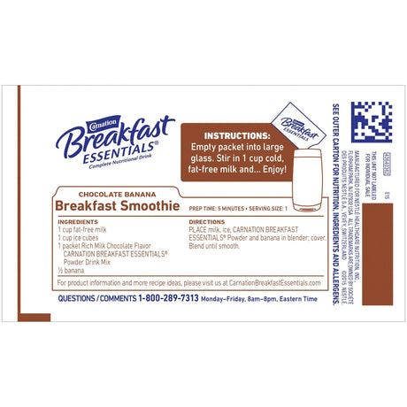 Carnation Breakfast Essentials® Chocolate Nutritional Drink Carnation Breakfast Essentials®