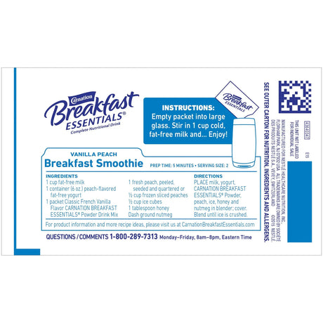 Carnation Breakfast Essentials® Vanilla Nutritional Drink Carnation Breakfast Essentials®