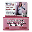 CarpalAid® Patch Pregnancy Hand-Based Carpal Tunnel Support, Small Carpal AID® Patch Pregnancy