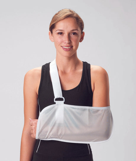 Chieftain™ Unisex White Tietex Mesh Arm Sling, Extra Large Procare® Chieftain™