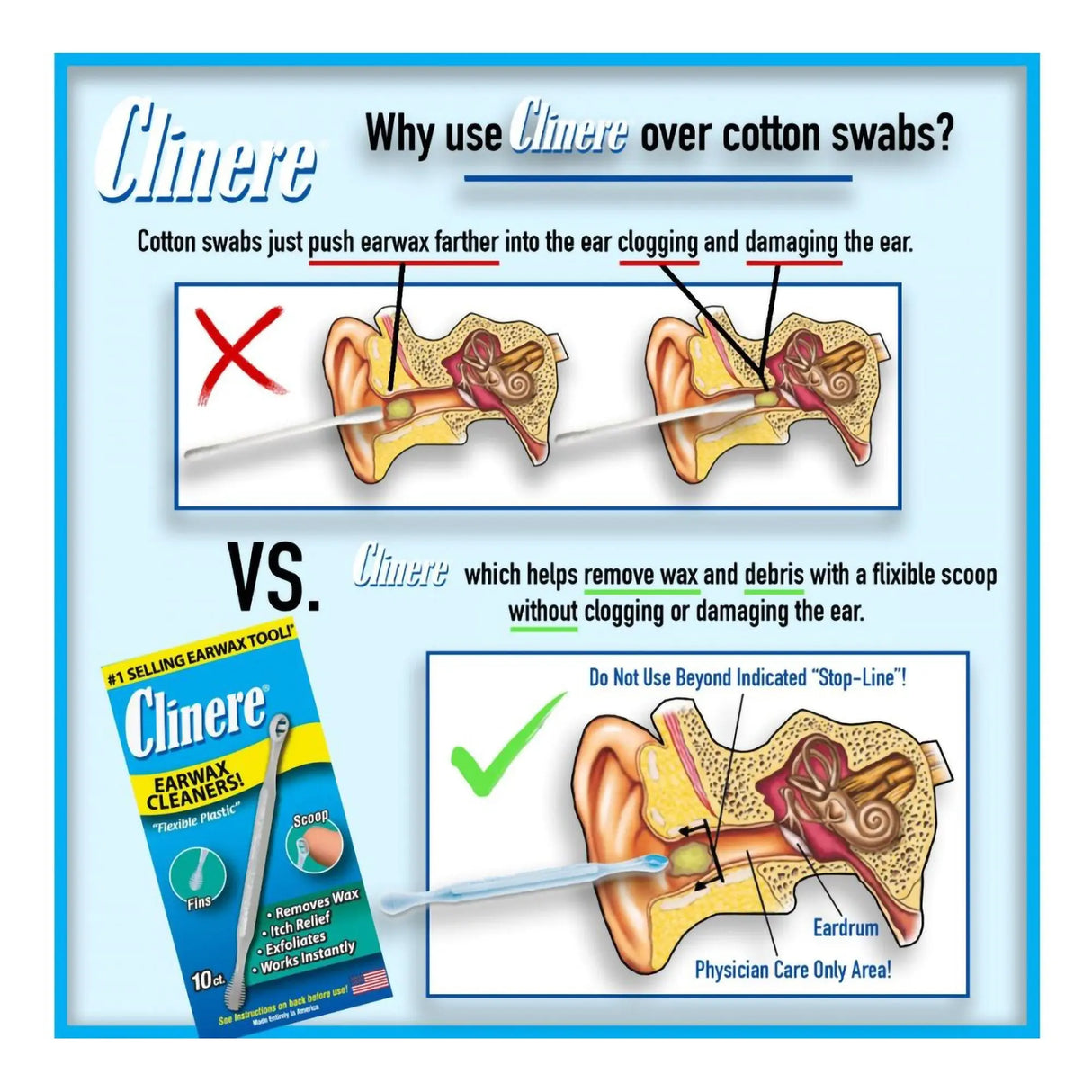 Clinere® Earwax Cleaners Clinere®