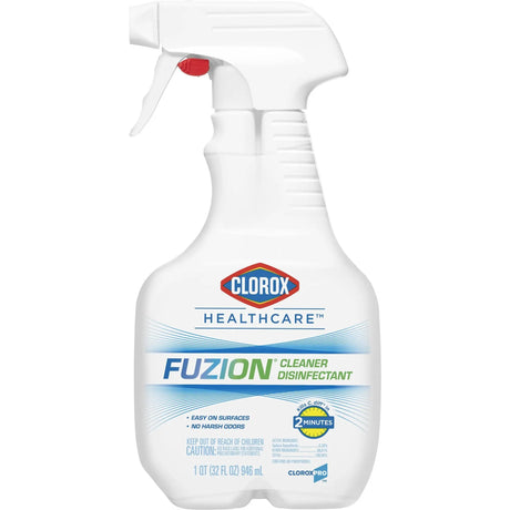 Clorox Healthcare® Fuzion™ Surface Disinfectant Cleaner, 32 oz Trigger Spray Bottle Clorox Healthcare® Fuzion™