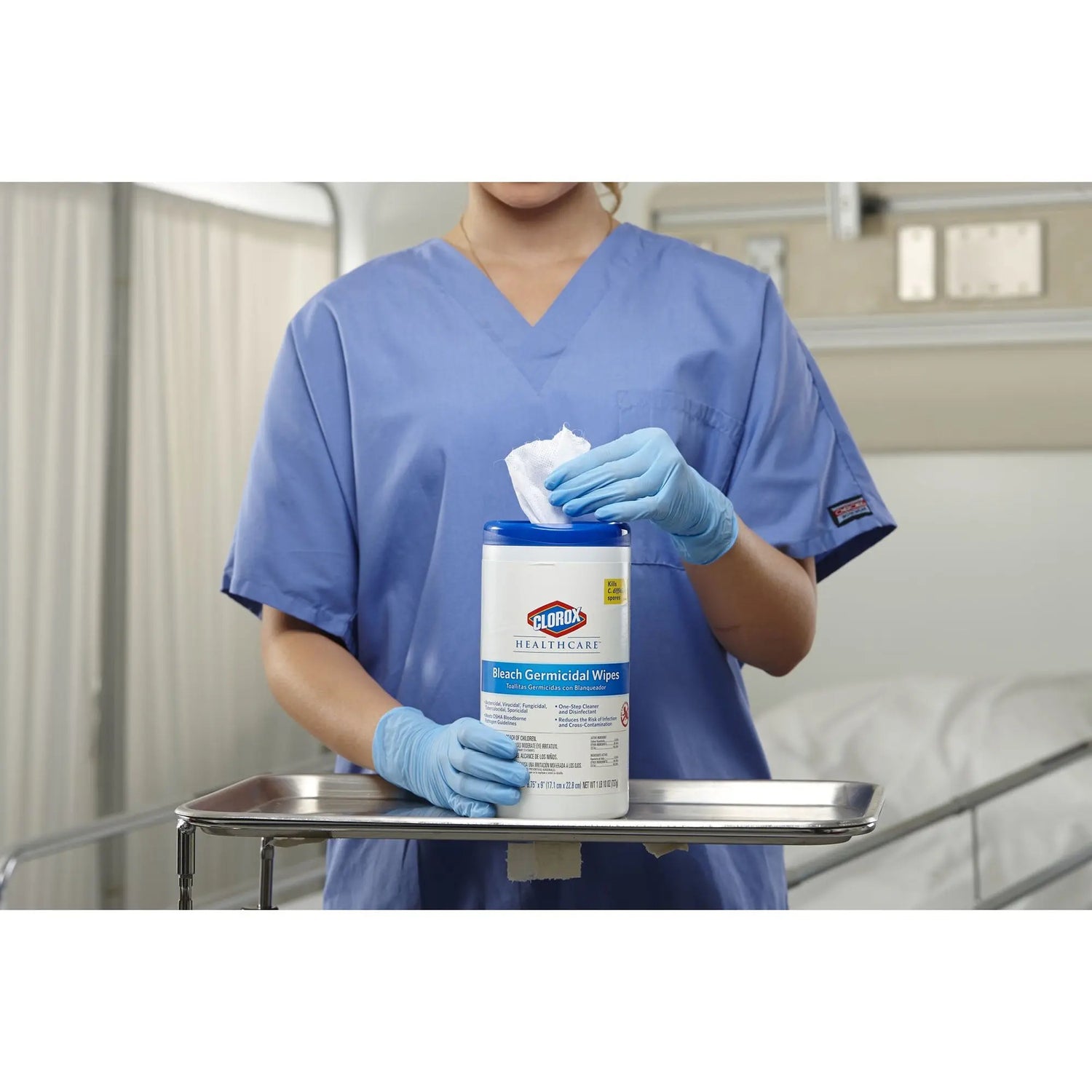 Clorox Healthcare® Surface Disinfectant Cleaner, 150 Wipes per Canister Clorox Healthcare®