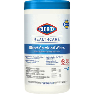 Clorox Healthcare® Surface Disinfectant Cleaner, 150 Wipes per Canister Clorox Healthcare®