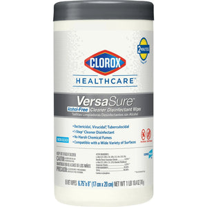 Clorox Healthcare® VersaSure® Cleaner Disinfectant Wipe, Cannister Clorox Healthcare® VersaSure™