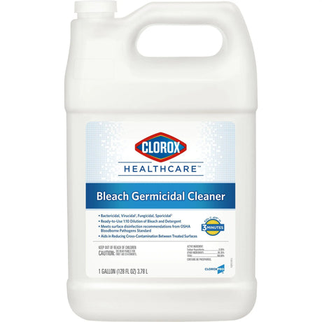 Clorox® Healthcare® Bleach Germicidal Cleaner, 1 gal Jug Clorox Healthcare® Bleach Germicidal