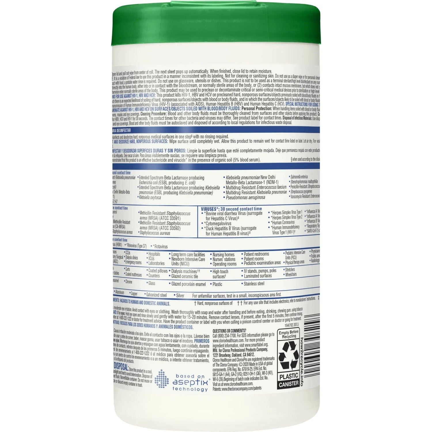 Clorox® Surface Disinfectant Cleaner Clorox Healthcare®