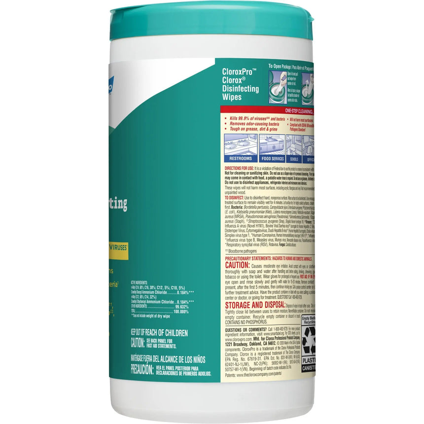 Clorox® Surface Disinfectant Wipes CloroxPro™ Clorox®