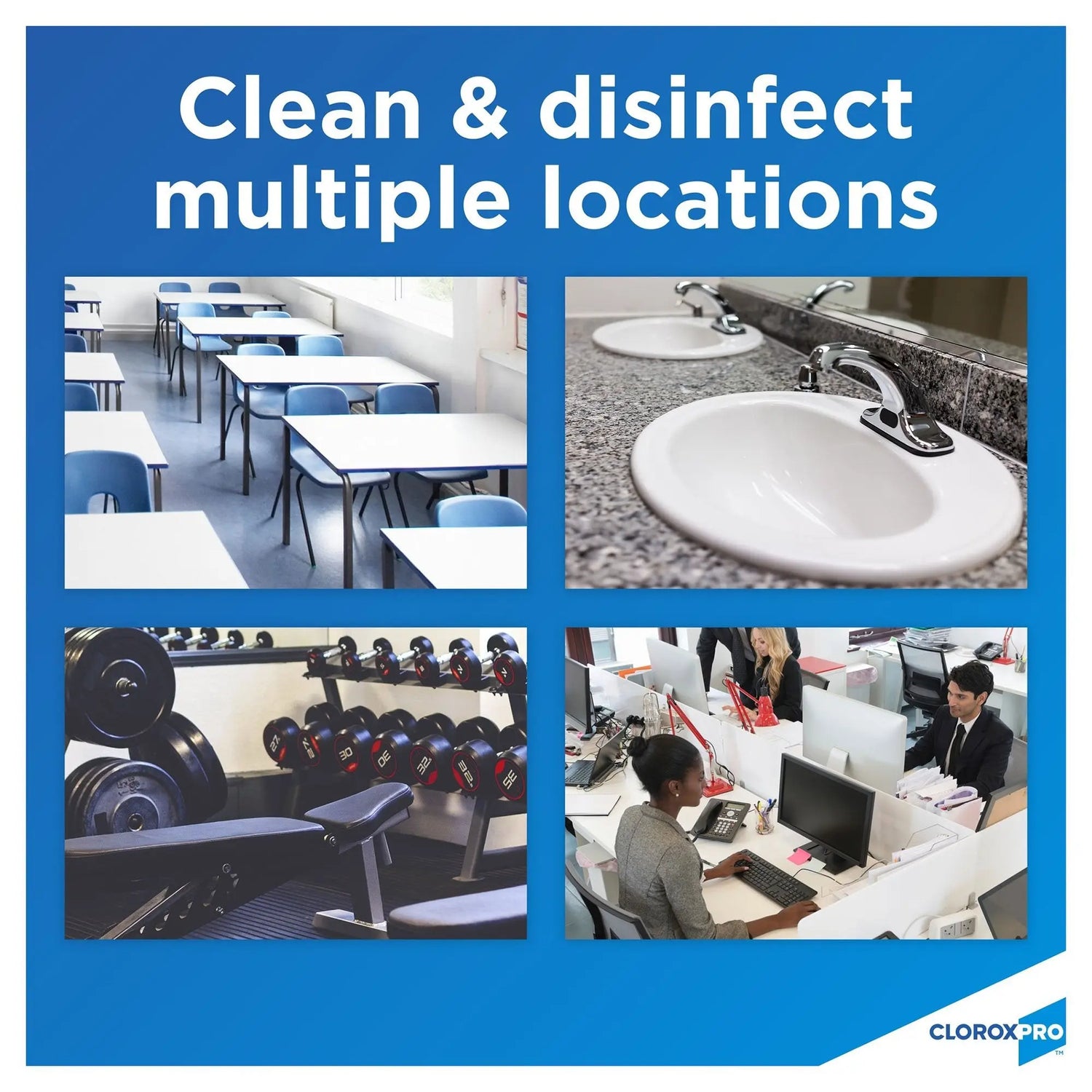 Clorox® Surface Disinfectant Wipes CloroxPro™ Clorox®