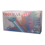 CodeBlue® PF Latex Extended Cuff Length Exam Glove, Medium, Blue CODEBLUE® PF