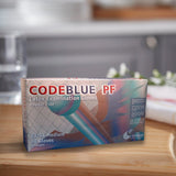 CodeBlue® PF Latex Extended Cuff Length Exam Glove, Medium, Blue CODEBLUE® PF