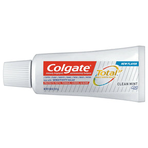 Colgate Total Toothpaste, Clean Mint Flavor, 0.88 oz Tube Colgate® Total