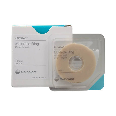 Coloplast Brava Ostomy Ring, Moldable, Durable, Alcohol-Free, 4.2 mm Brava® Thick