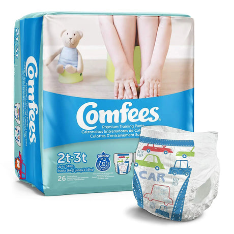 Comfees Training Pants, 12-Hour Protection, Male Toddler Comfees®