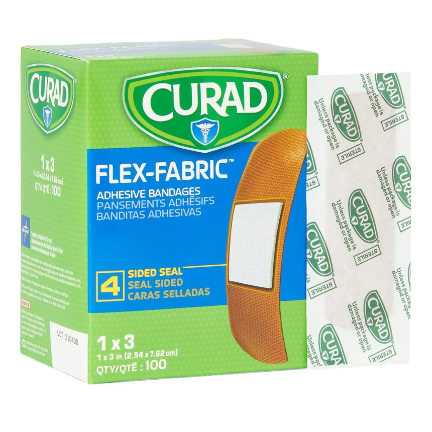 Comfort Cloth® Tan Adhesive Strip, 1 x 3 Inch Comfort Cloth®