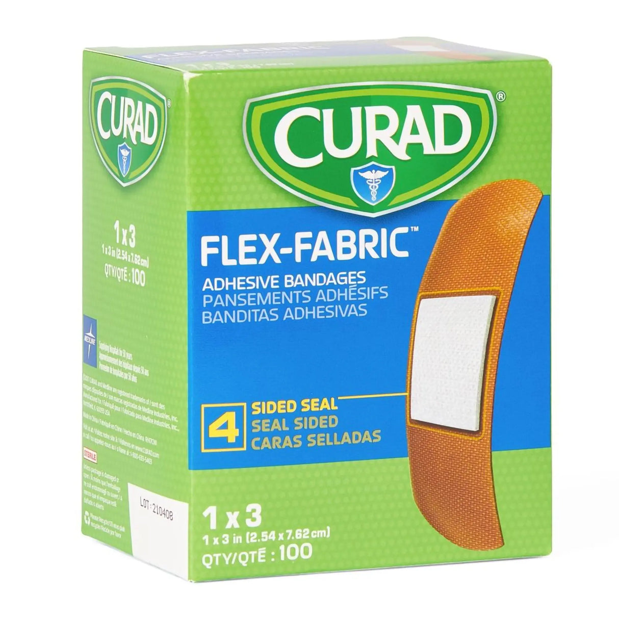 Comfort Cloth® Tan Adhesive Strip, 1 x 3 Inch Comfort Cloth®