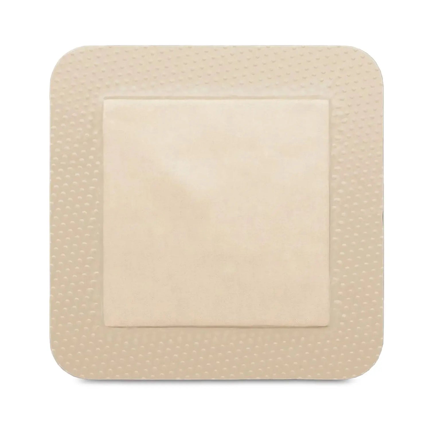 ComfortFoam™ Border Lite Silicone Adhesive with Border Thin Silicone Foam Dressing, 3 x 3 Inch ComfortFoam™ Border Lite