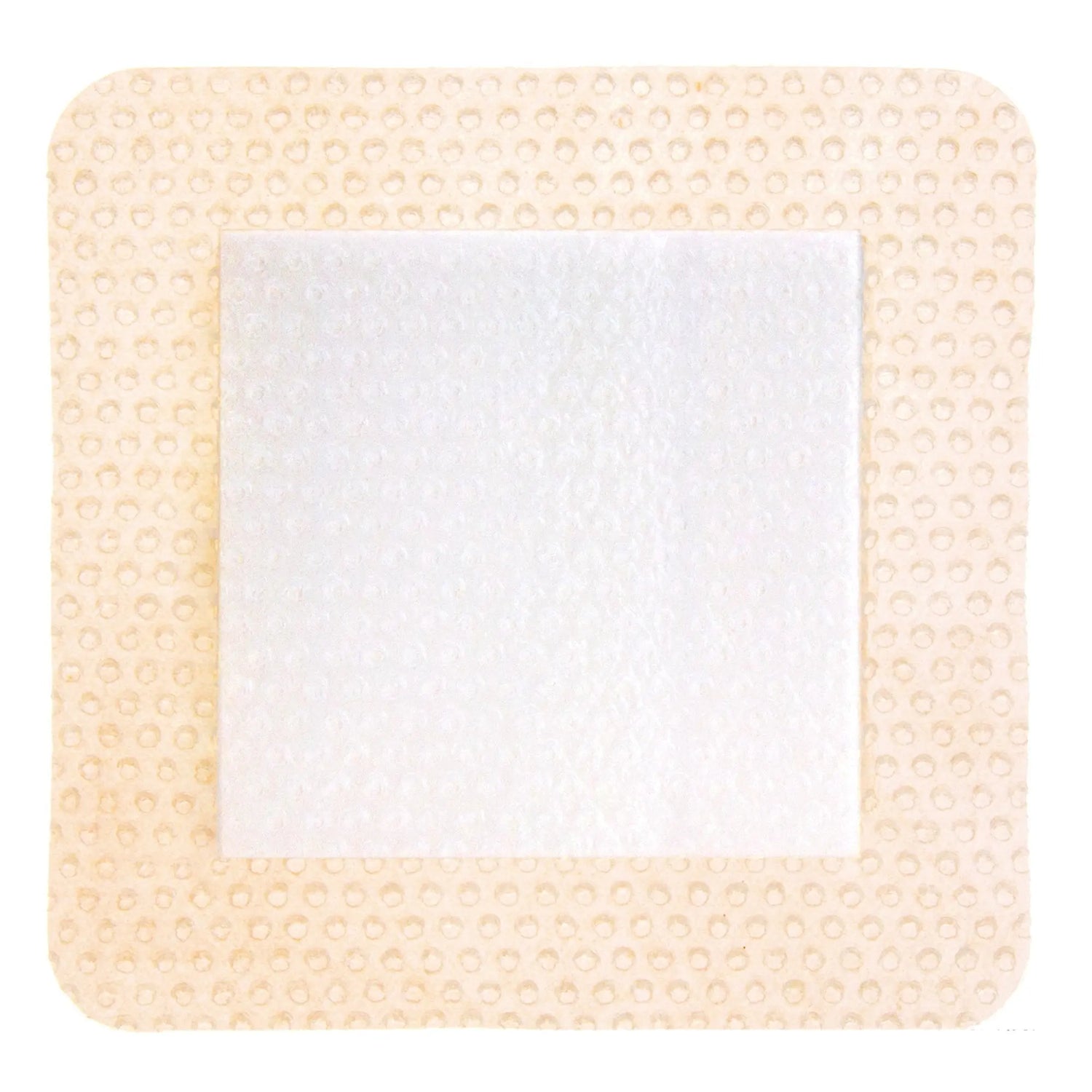 ComfortFoam™ Border Silicone Adhesive with Border Silicone Foam Dressing, 4 x 8 Inch ComfortFoam™ Border