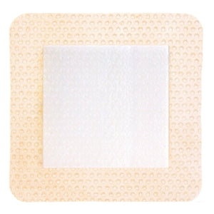 ComfortFoam™ Border Silicone Adhesive with Border Silicone Foam Dressing, 4 x 8 Inch ComfortFoam™ Border