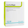 ComfortFoam™ Silicone Adhesive without Border Silicone Foam Dressing, 4 x 8 Inch ComfortFoam™