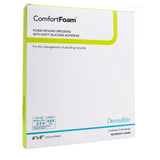 ComfortFoam™ Silicone Foam Dressing, 6 x 8 Inch ComfortFoam™