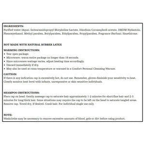 Comfort® Rinse-Free Shampoo Cap, Powder Scent Comfort®