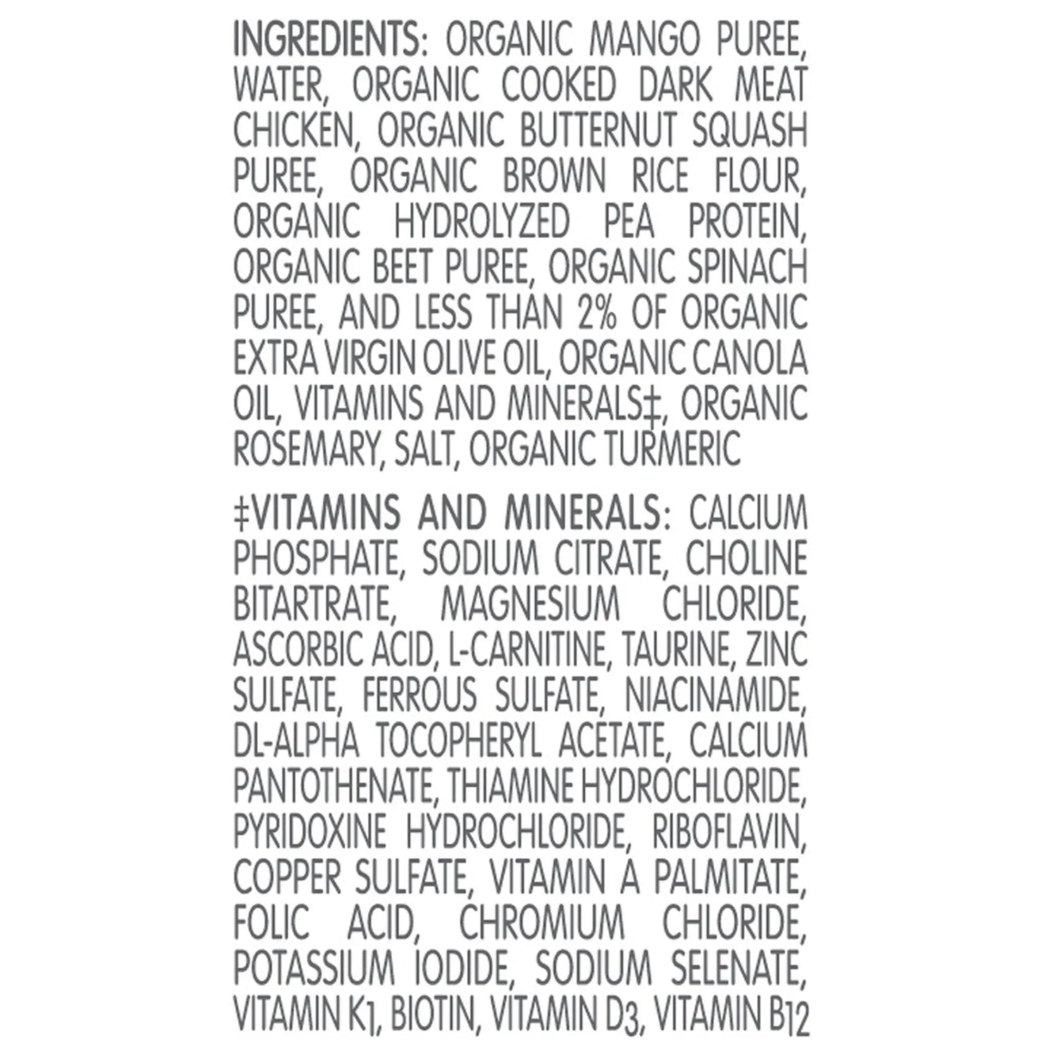 Compleat® Organic Blends Chicken-Garden Blenderized Whole Foods, 10.1 oz. Pouch Compleat® Organic Blends