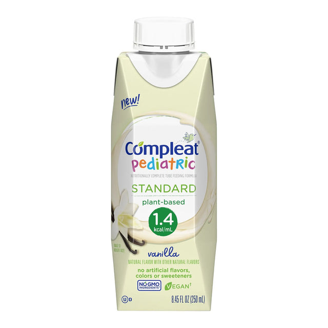 Compleat® Pediatric Standard Plant-Based Nutritionally Complete Tube Feeding Formula Compleat® Pediatric Standard 1.4 Cal