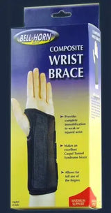 Composite Wrist Brace  Left Large  Wrist Circum: 7" - 8" Movility LLC- CM