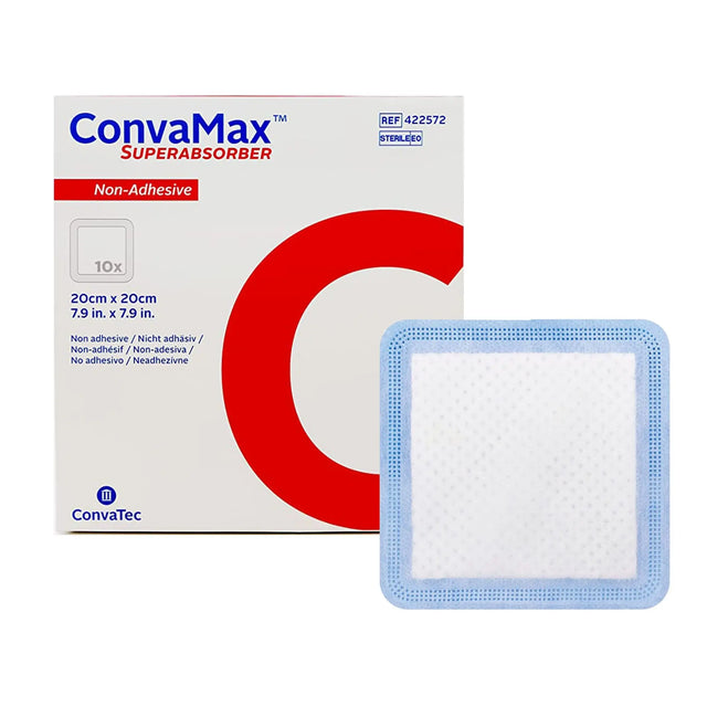 ConvaMax™ Superabsorber Super Absorbent Dressing, 8 x 8 Inch ConvaMax™ Superabsorber