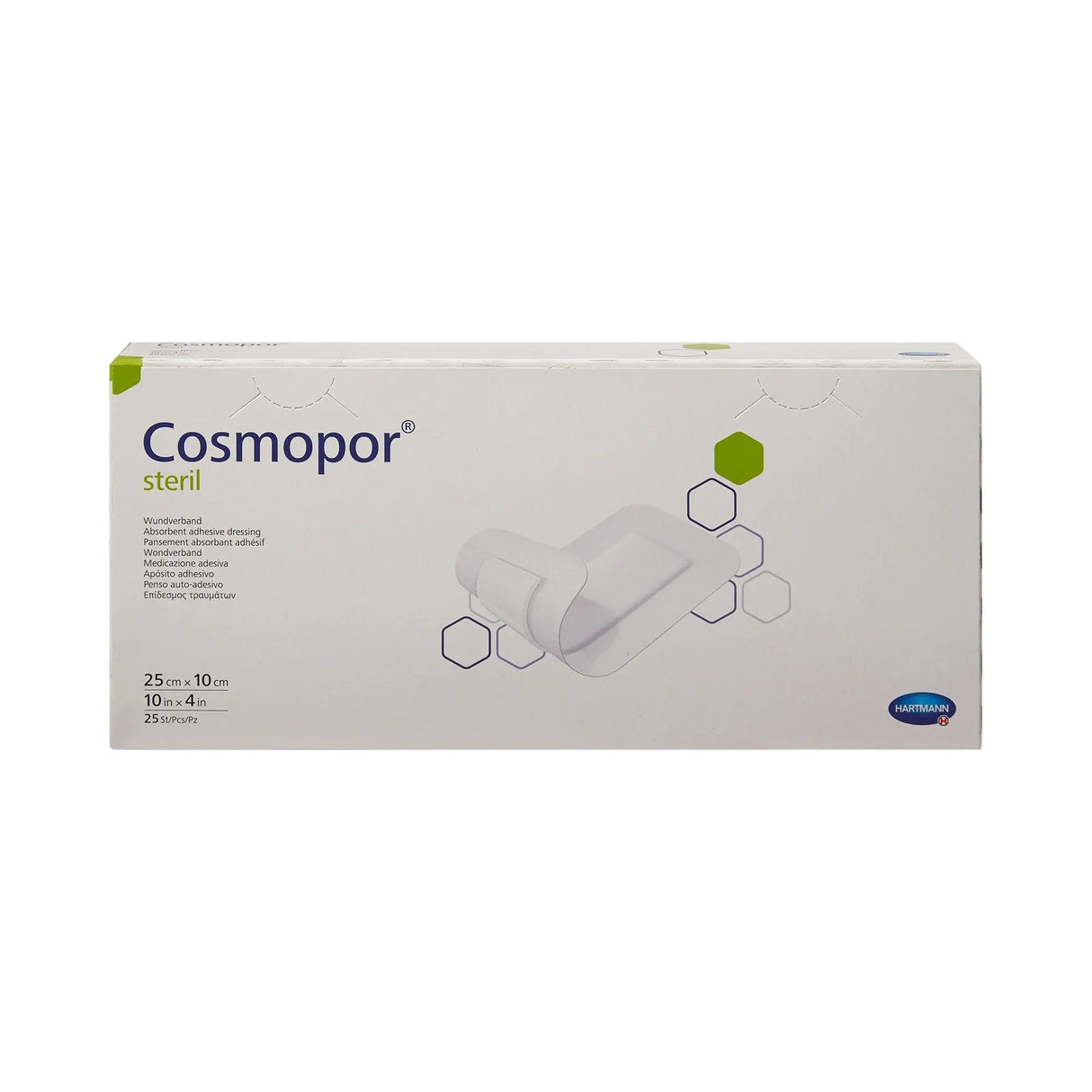 Cosmopor® Adhesive Dressing, 4 x 10 Inch Cosmopor® Steril