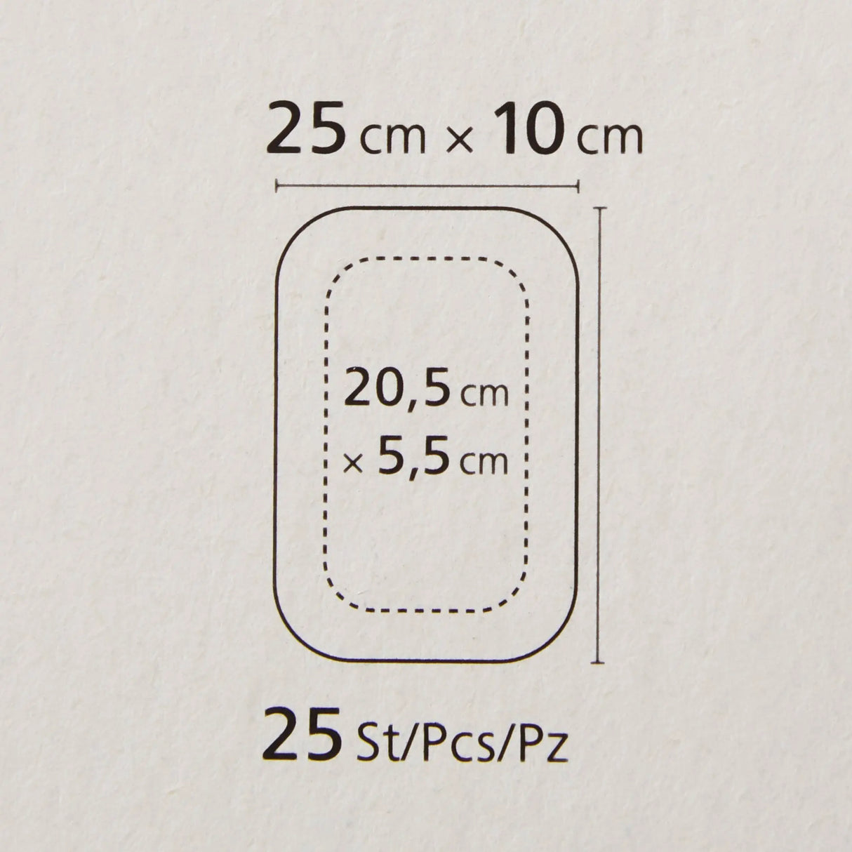 Cosmopor® Adhesive Dressing, 4 x 10 Inch Cosmopor® Steril